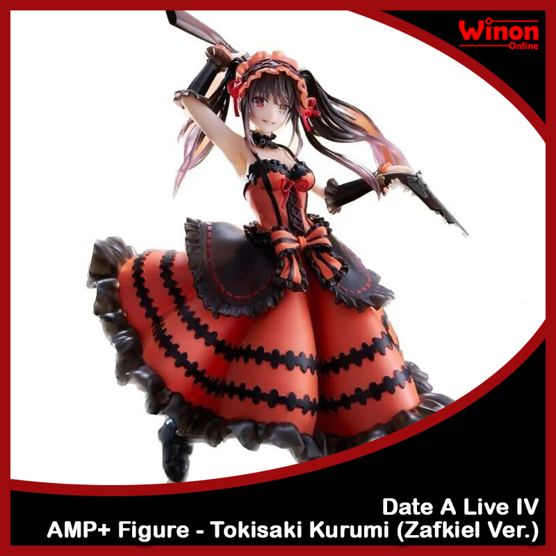 READY STOCK] TAITO Date A Live IV AMP+ Figure – Kurumi Tokisaki