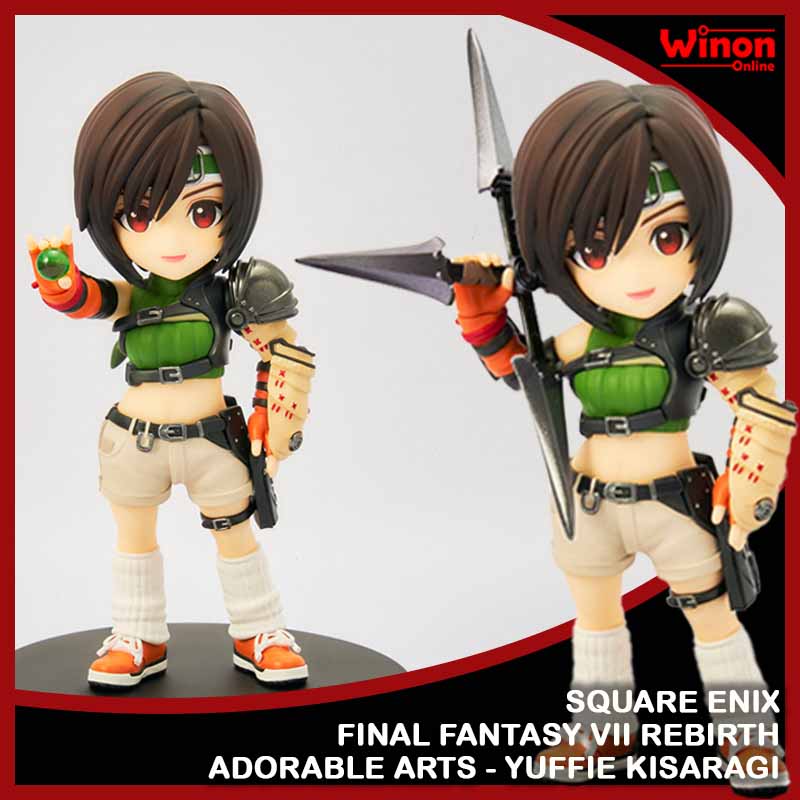 SQUARE ENIX FINAL FANTASY VII REBIRTH ADORABLE ARTS – YUFFIE